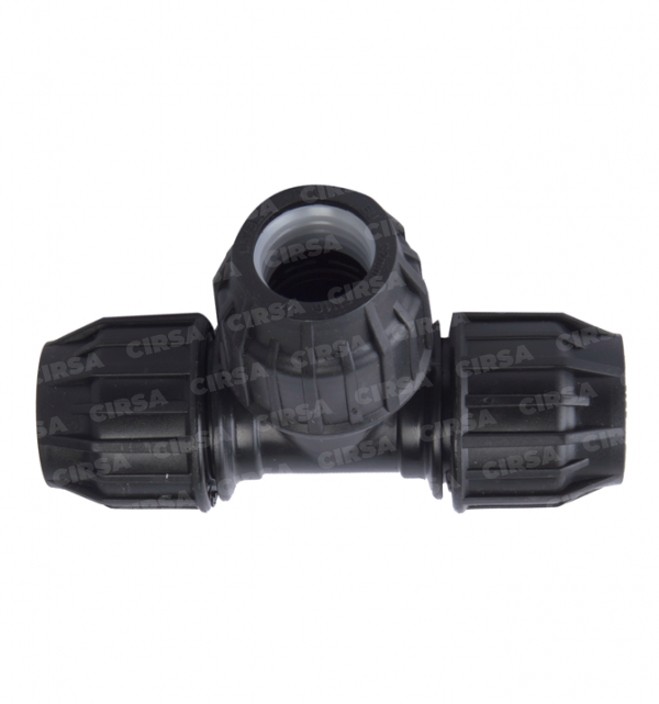 TEE HDPE COMPRESIÓN MANGUERA – MANGUERA – MANGUERA PN-16