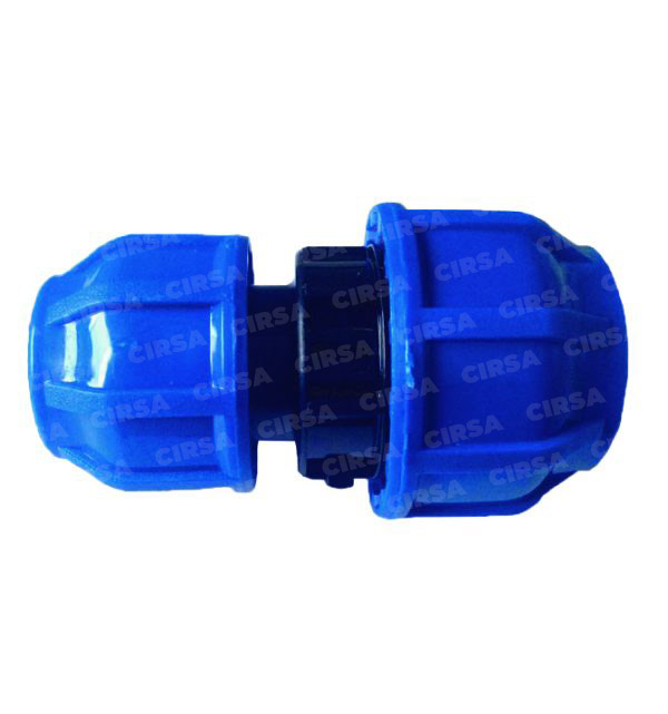 UNIÓN ENLACE REDUCIDO HDPE COMPRESIÓN PN - 10